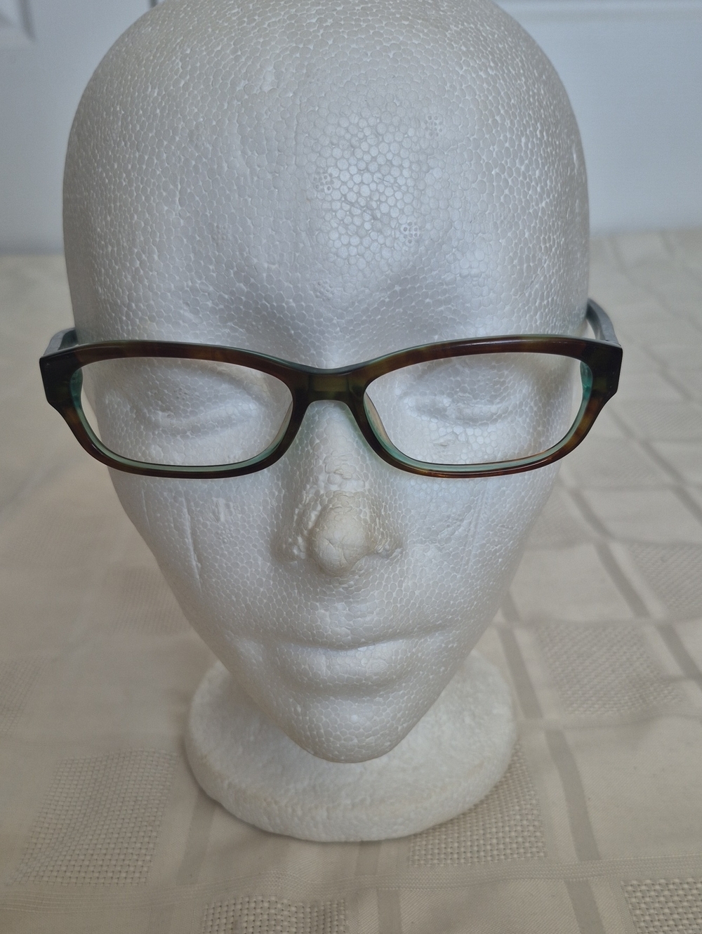 Lacoste Women's Oval Prescription Eyeglass Frames — Green & Brown